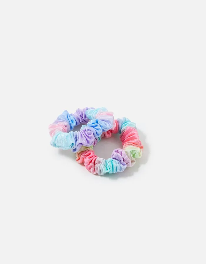 Accessorize Girls Ombre Scrunchie Twinset Girls Hair Accessories