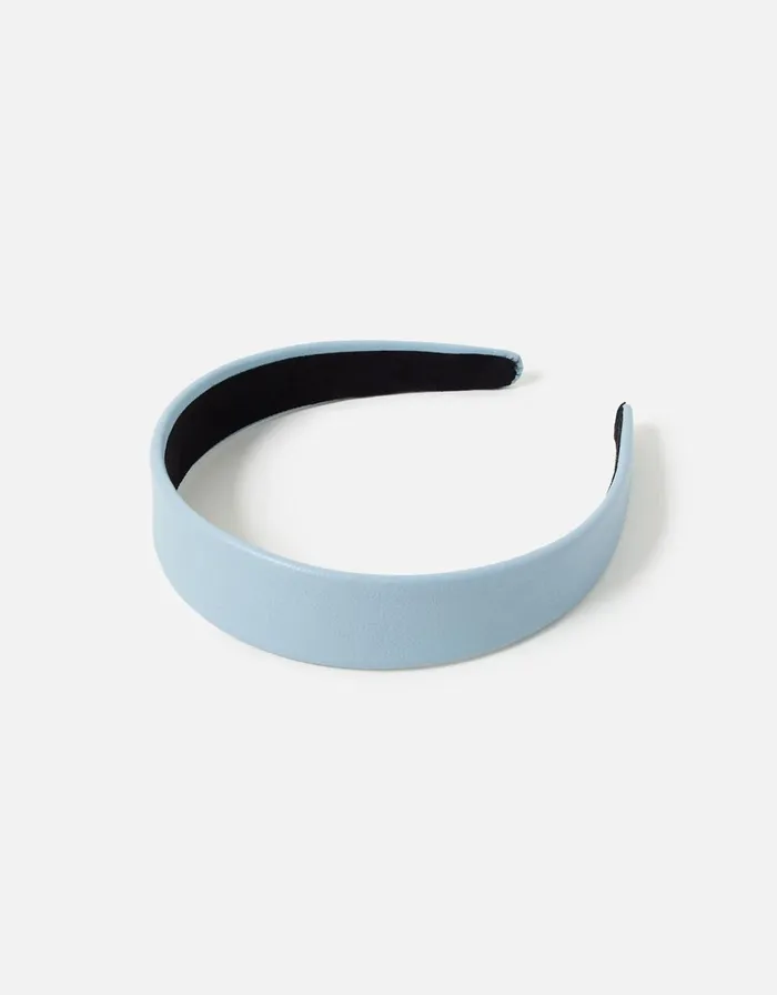 Accessorize Textured PU Headband Women Headbands