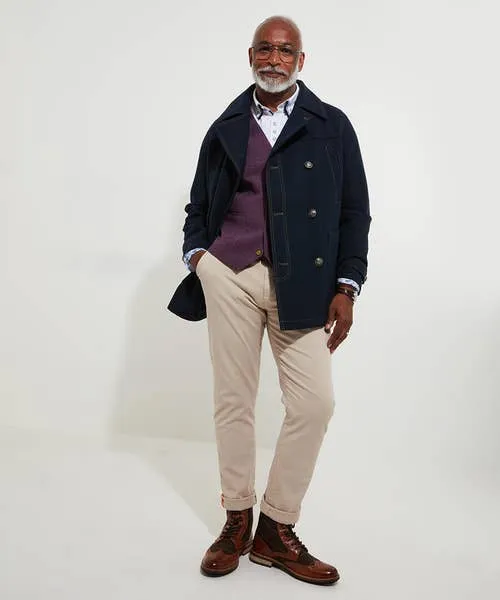 Apparel Denim Styles Joebrowns Border Pea Coat Navy Apparel Denim Styles Joebrowns Border Pea Coat Navy