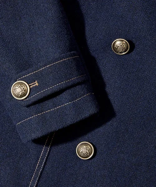 Apparel Denim Styles Joebrowns Border Pea Coat Navy Apparel Denim Styles Joebrowns Border Pea Coat Navy