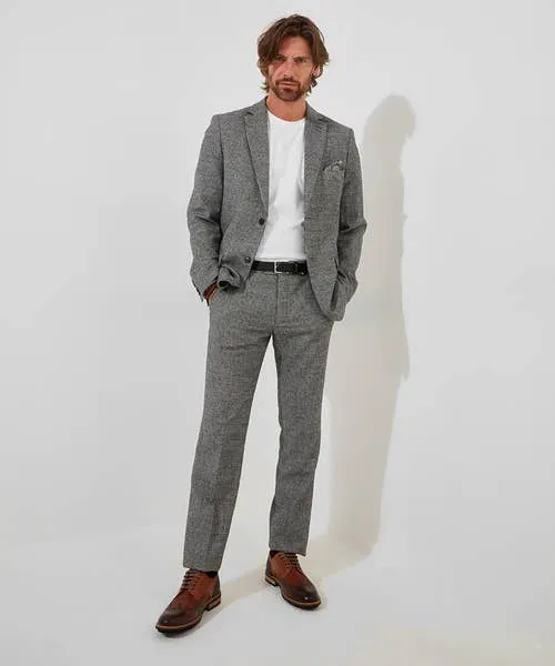 Apparel Marvellous Mix Blazer Grey Tailoring Joebrowns Apparel Marvellous Mix Blazer Grey Tailoring Joebrowns