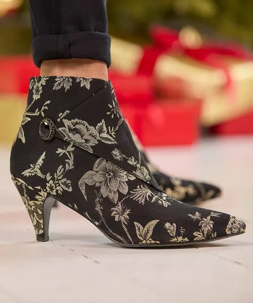 Apparel Shoes Sandals and Boots Joebrowns Into The Night Jewelled Boots GoldBlack Apparel Shoes Sandals and Boots Joebrowns Into The Night Jewelled Boots GoldBlack