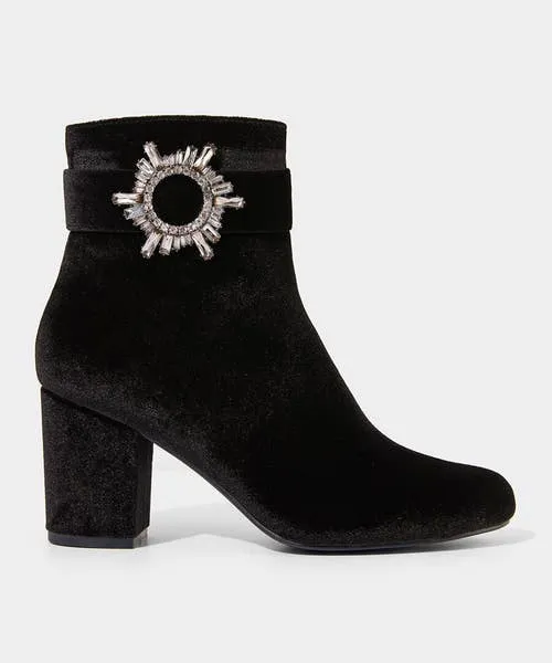 Apparel Shoes Sandals and Boots Joebrowns The Night Is Yours Velvet Boots Black Apparel Shoes Sandals and Boots Joebrowns The Night Is Yours Velvet Boots Black