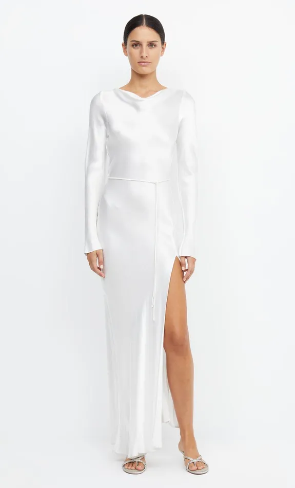 Bec Bridge Maxi Dresses Women MOON DANCE LONG SLEEVE MAXI DRESS 8211 IVORY
