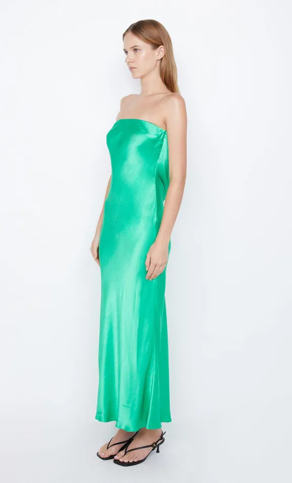 Bec Bridge Maxi Dresses Women MOON DANCE STRAPLESS DRESS 8211 EMERALD