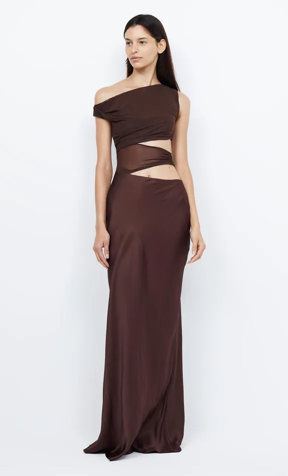 Bec Bridge Maxi Dresses Women OPHELIA MAXI DRESS 8211 COCOA