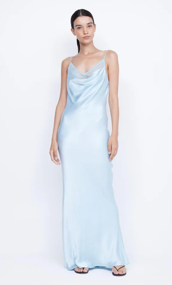 Bec Bridge Prom Dresses Women ARABELLA BACKLESS DRESS 8211 DOLPHIN BLUE