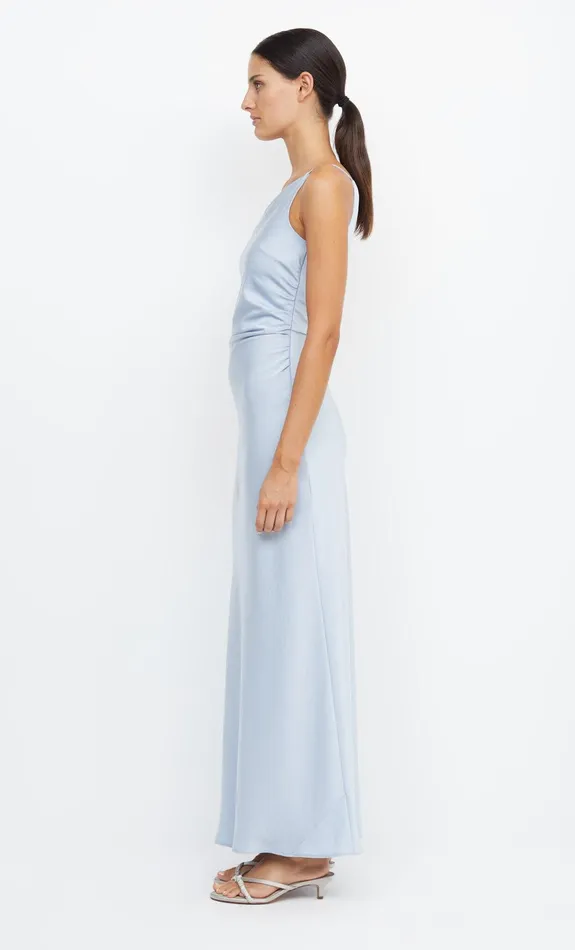 Bec Bridge Prom Dresses Women ETERNITY ASYM MAXI DRESS 8211 DUSTY BLUE