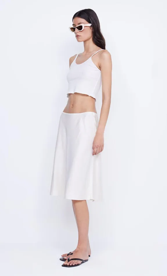 Bec Bridge Skirts Women KAIA BIAS MIDI SKIRT 8211 IVORY
