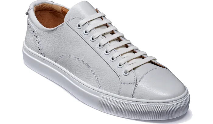Bert 8211 Off White Grain Men Barker Shoes Mens Sneakers