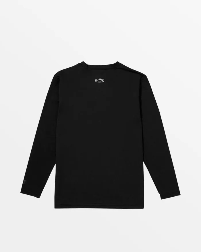 Billabong Boys039 Tops Boys All Day Wave Long Sleeve Shirt Black 8211 Men