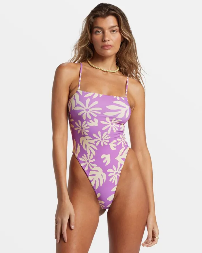 Billabong One Pieces Deep Sea Daisy One Piece Swimsuit Bright Orchid 8211 Women