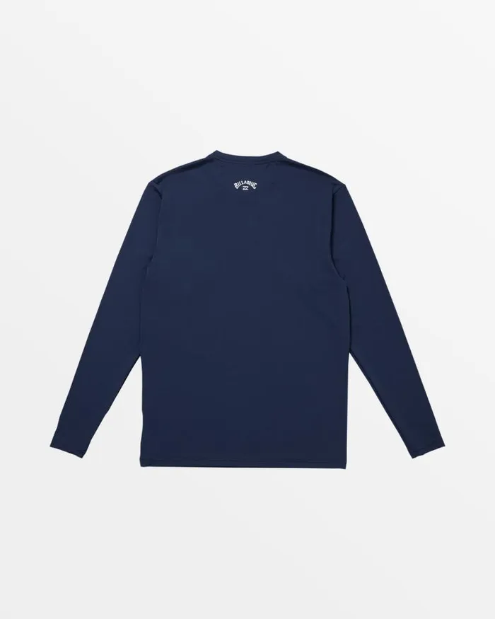 Billabong Rashguards and Surf Tees Classic Wave UPF 50 Long Sleeve Surf Tee Navy 8211 Men Billabong Rashguards and Surf Tees Classic Wave UPF 50 Long Sleeve Surf Tee Navy 8211 Men