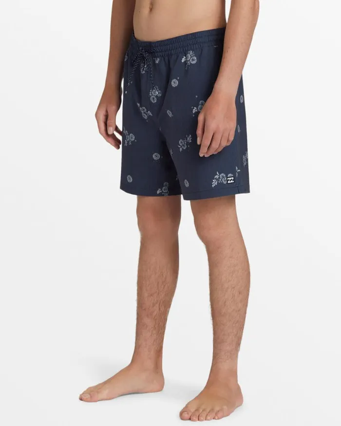 Billabong Short Length 16034 8211 175034 Sundays Layback 17034 Swim Trunks Denim Blue 8211 Men Billabong Short Length 16034 8211 175034 Sundays Layback 17034 Swim Trunks Denim Blue 8211 Men