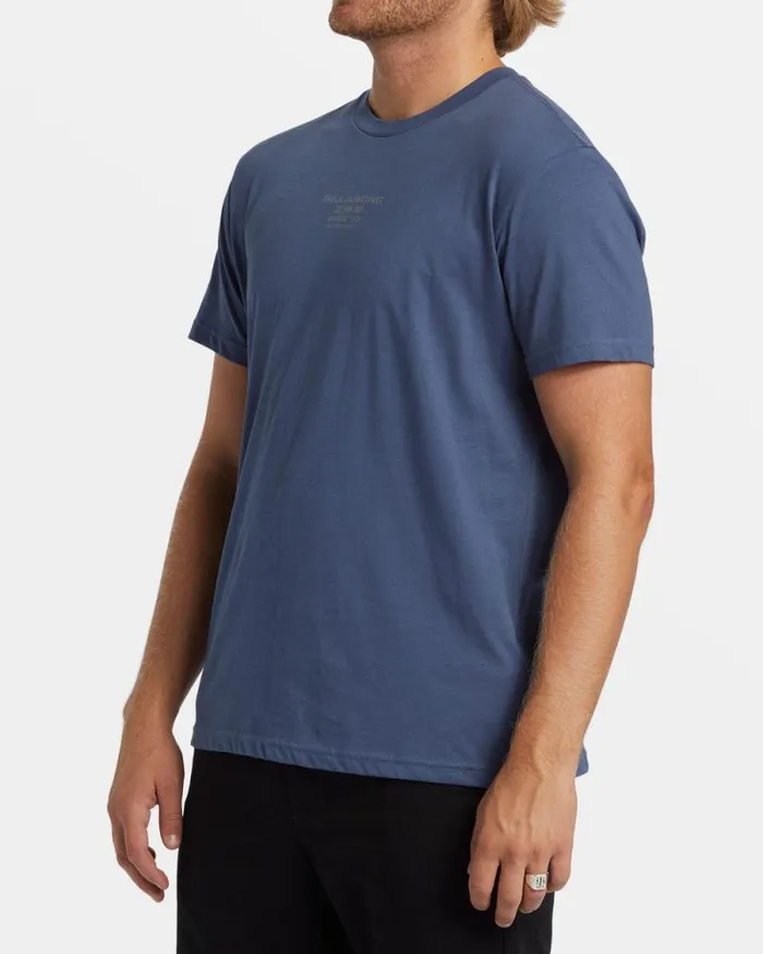 Billabong TShirts Spec 73 TShirt Slate Blue 8211 Men Billabong TShirts Spec 73 TShirt Slate Blue 8211 Men