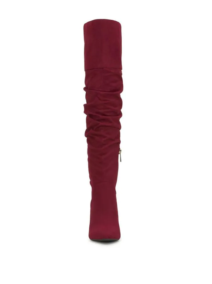 Boots and Booties Shoes Jessica Simpson Anitah Over The Knee Boot In Malbec