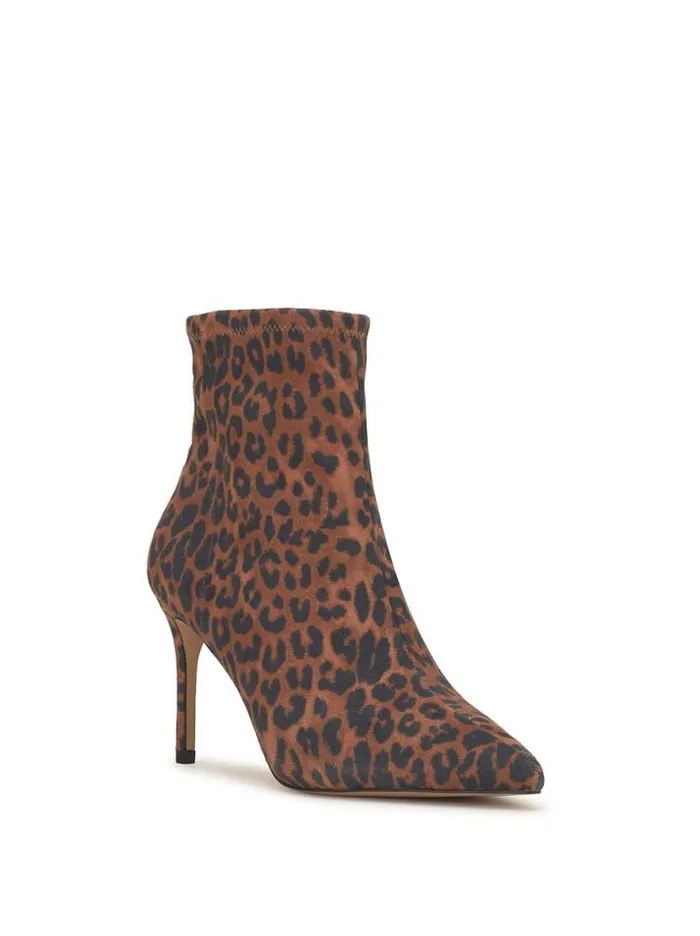 Boots and Booties Shoes Jessica Simpson Semaja Pointed Toe Bootie In Safari Leopard