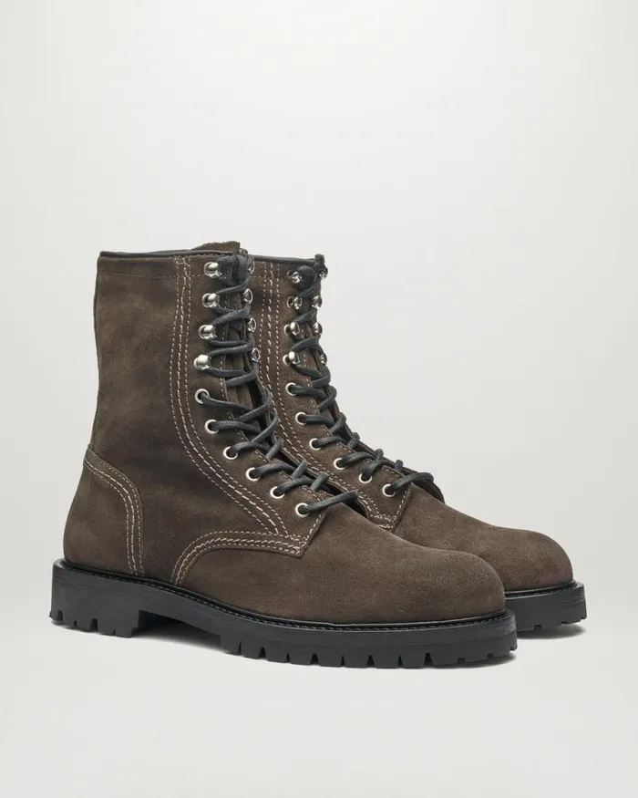 Boots Men Belstaff Marshall Lace Up Boots Stone Boots Men Belstaff Marshall Lace Up Boots Stone