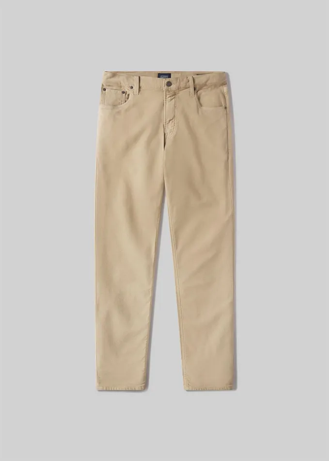 Citizens Of Humanity Adler Slim French Terry In Khaki Classic Men Pants