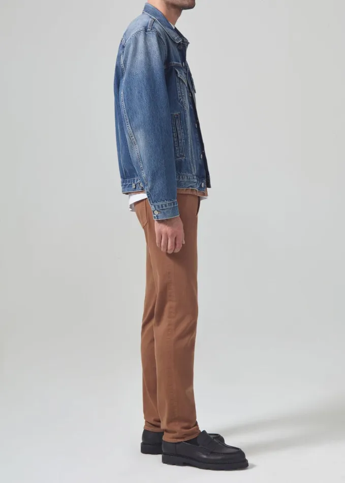 Citizens Of Humanity Adler Slim French Terry In Tree House Men Pants