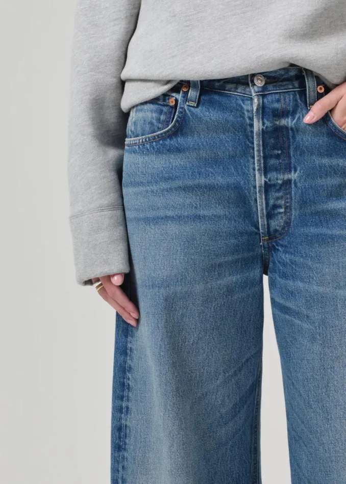 Citizens Of Humanity Ayla Raw Hem Crop In Doheny Women Petite