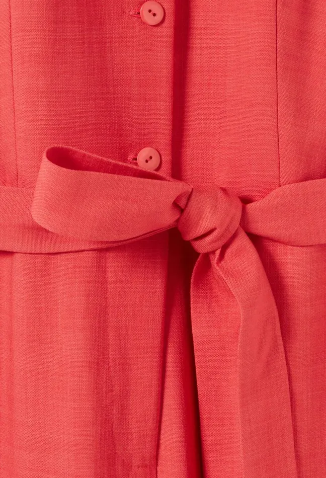 Claudie Pierlot Belted Terracotta Jumpsuit Terracotta Women Jumpsuits Claudie Pierlot Belted Terracotta Jumpsuit Terracotta Women Jumpsuits