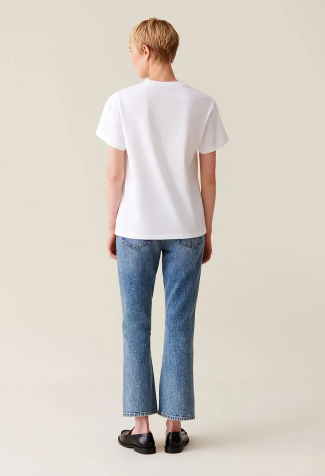 Claudie Pierlot TShirt Of The Month 8211 290824 Ecru Women TShirts Claudie Pierlot TShirt Of The Month 8211 290824 Ecru Women TShirts