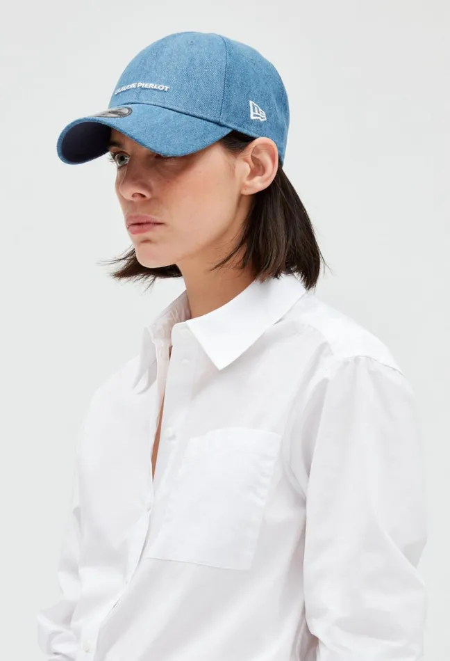 Claudie Pierlot X New Era Denim Cap Light Denim Women Caps