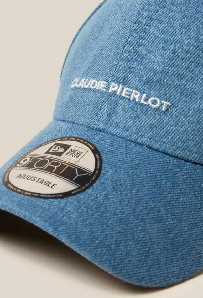 Claudie Pierlot X New Era Denim Cap Light Denim Women Caps Claudie Pierlot X New Era Denim Cap Light Denim Women Caps