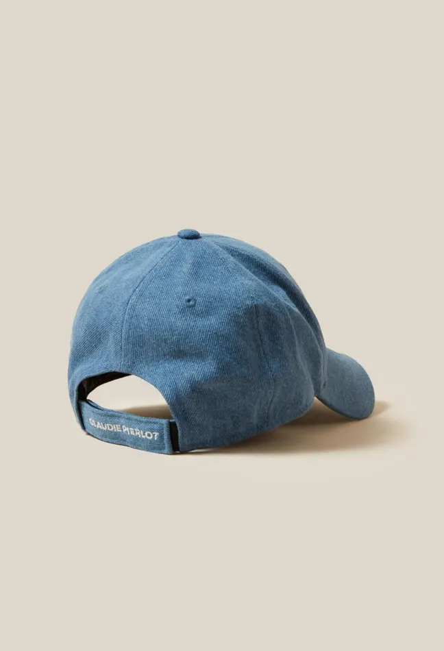 Claudie Pierlot X New Era Denim Cap Light Denim Women Caps Claudie Pierlot X New Era Denim Cap Light Denim Women Caps