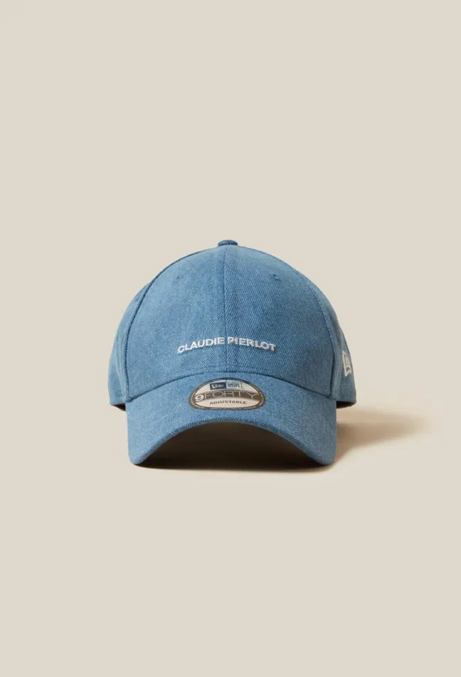Claudie Pierlot X New Era Denim Cap Light Denim Women Caps Claudie Pierlot X New Era Denim Cap Light Denim Women Caps