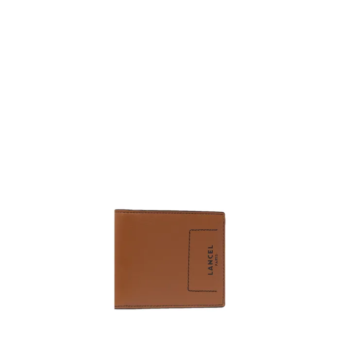 Coin Compartment Wallet8CC With Flap Cognac Men Lancel Purses Coin Compartment Wallet8CC With Flap Cognac Men Lancel Purses