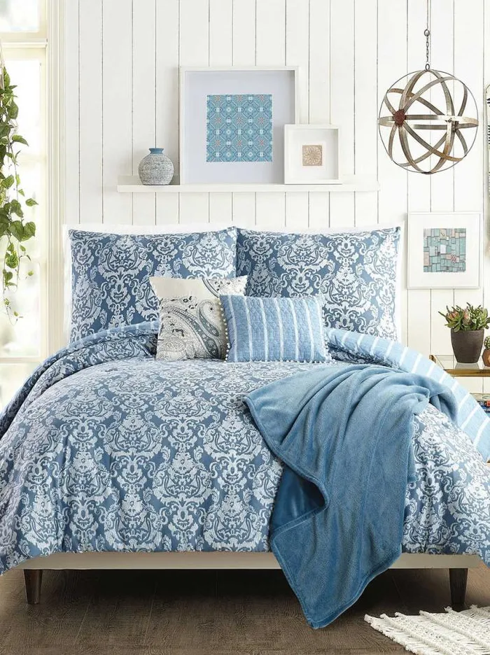 Comforters and Quilts Accessories Jessica Simpson Tonal Damask 6Piece Comforter Set