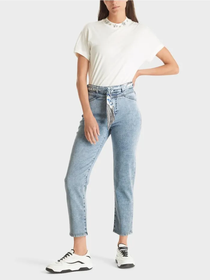 Damen Marc Cain Jeans 034Rethink Together034 Jeans RIAD Vintage Blue