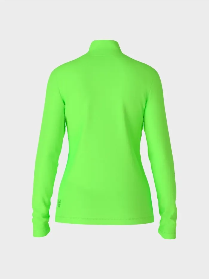 Damen Marc Cain Shirts and Tops Krpernahes LangarmShirt Bright Shocking Green