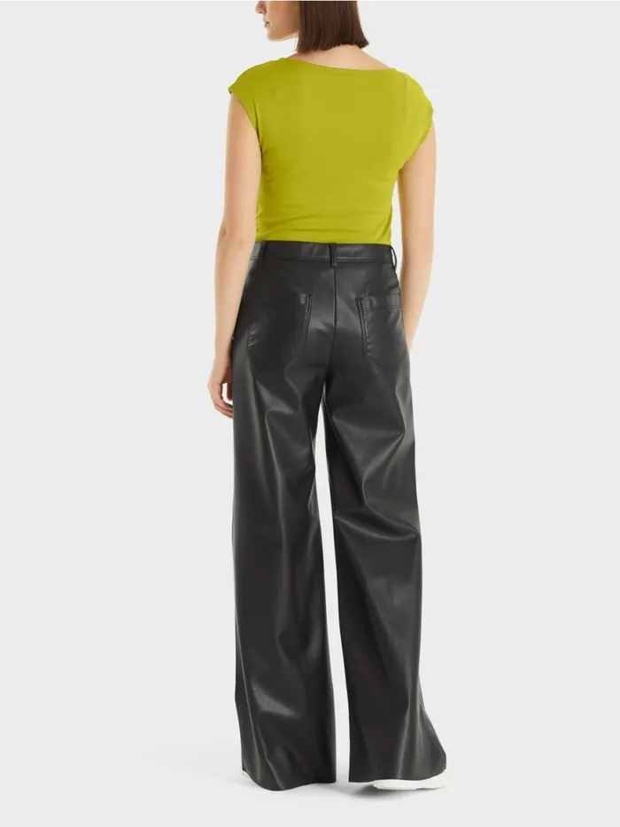 Damen Marc Cain Shirts and Tops Krpernahes TShirt Bright Olive Green
