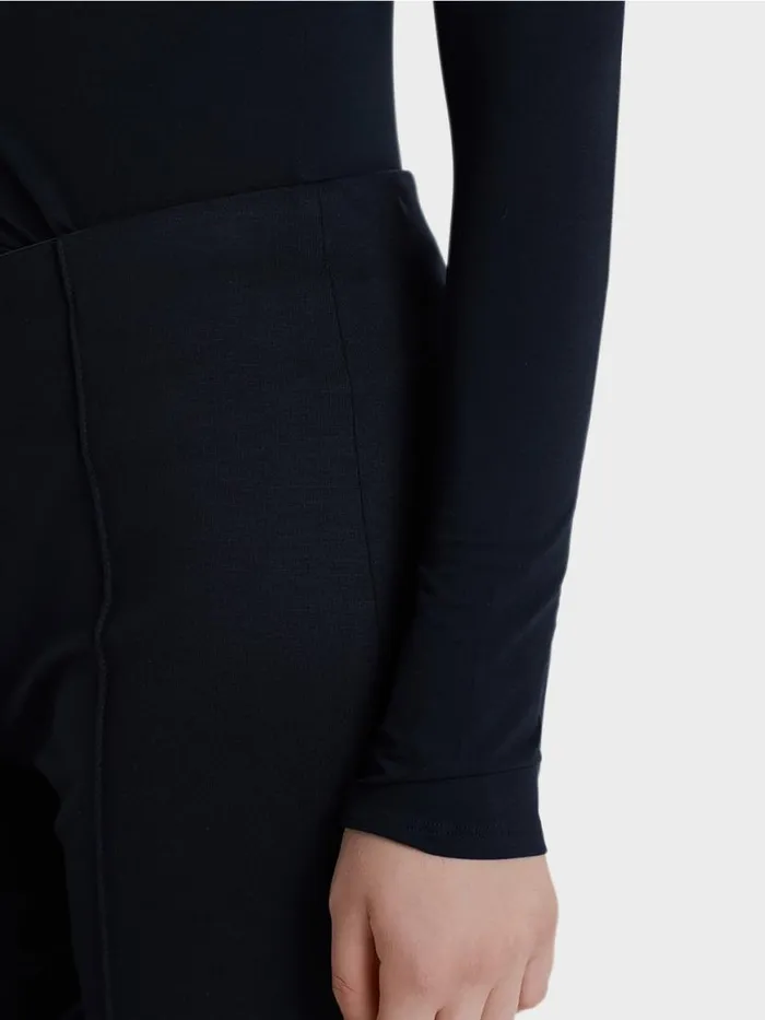 Damen Marc Cain Shirts and Tops Zarter Rollkragenpullover Midnight Blue