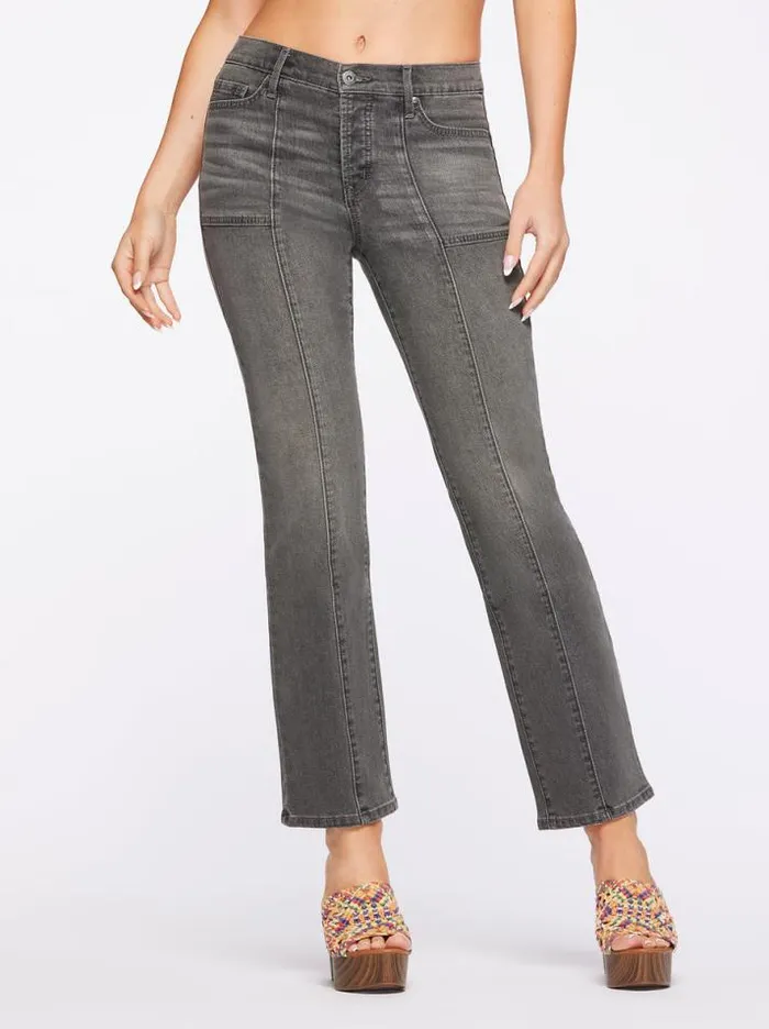 Denim Clothing Jessica Simpson Flirt High Rise Straight Crop In True Bliss