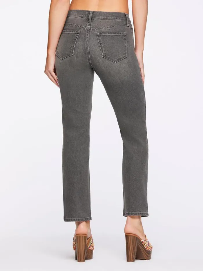 Denim Clothing Jessica Simpson Flirt High Rise Straight Crop In True Bliss
