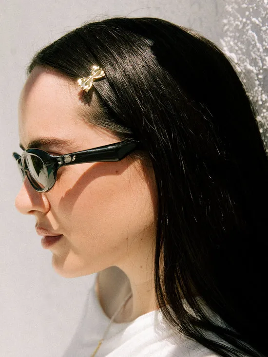 Farfalle Barrette Set Gold Hair Accessories Lisa Says Gah Women