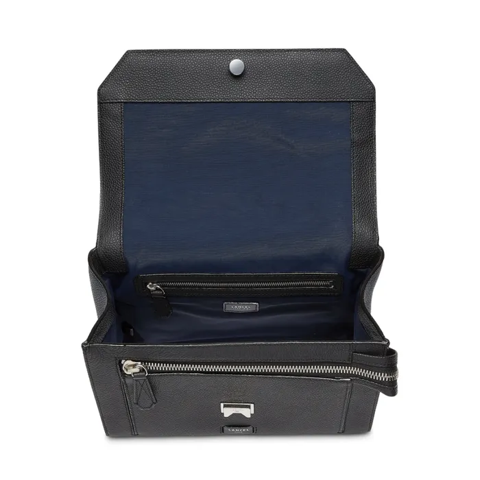 Flap Bag With Handle Brownblackpetrol Women Lancel Shoulder Bags Flap Bag With Handle Brownblackpetrol Women Lancel Shoulder Bags