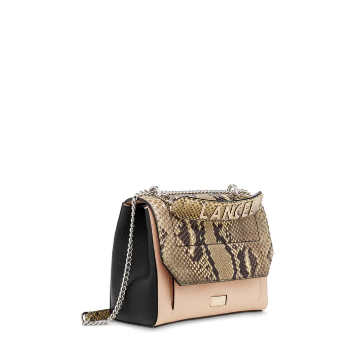Flap Bag With Handle Pollennudeblack Women Lancel Hand Bags Flap Bag With Handle Pollennudeblack Women Lancel Hand Bags