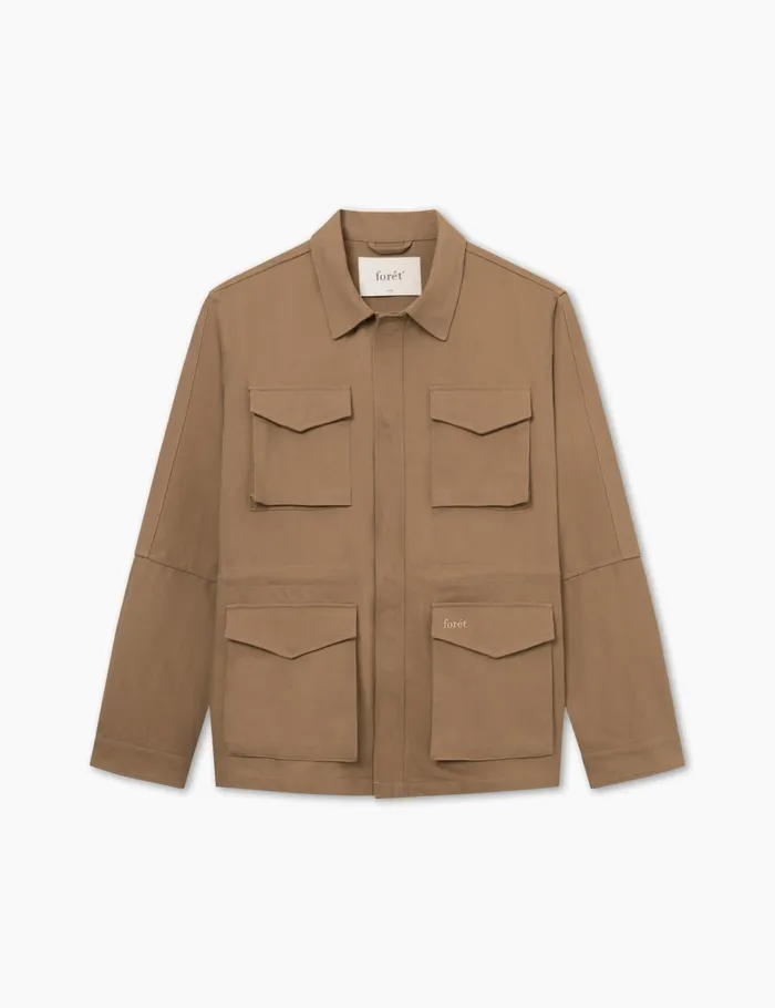 Fort Overshirts YOKE FIELD JACKET Khaki 8211 Men