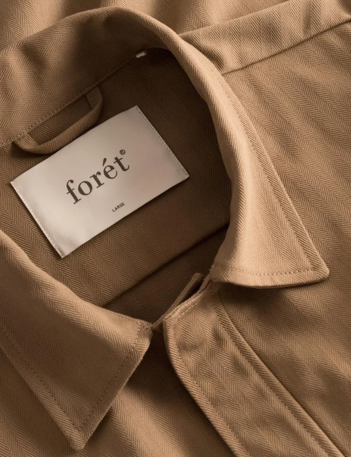 Fort Overshirts YOKE FIELD JACKET Khaki 8211 Men Fort Overshirts YOKE FIELD JACKET Khaki 8211 Men