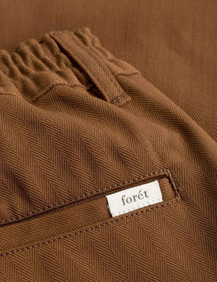 Fort Pants CLAY HERRINGBONE PANTS Rubber 8211 Men