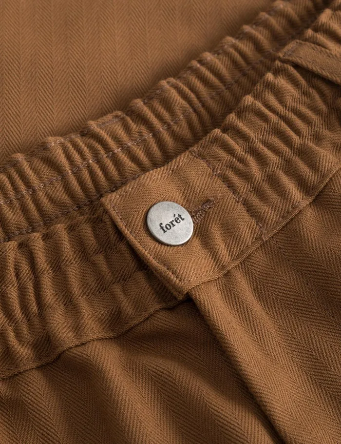 Fort Pants CLAY HERRINGBONE PANTS Rubber 8211 Men