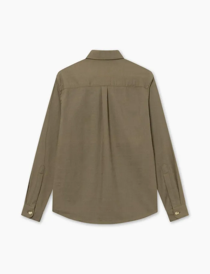 Fort Shirts MAP JACQUARD SHIRT Army 8211 Men