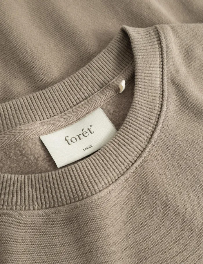 Fort Sweatshirts STILL SWEATSHIRT Taupe 8211 Men