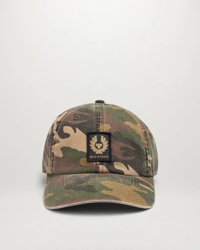 Hats MenWomen Belstaff Phoenix Camo Patch Cap Camo Green Hats MenWomen Belstaff Phoenix Camo Patch Cap Camo Green