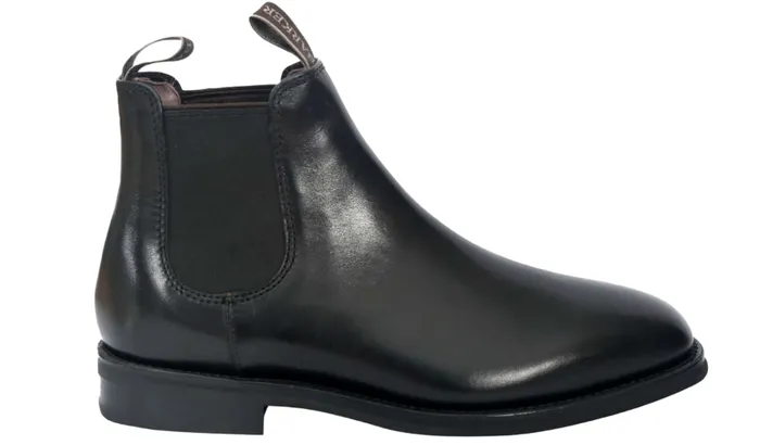 Hayley 8211 Black Calf Women Barker Shoes Womens Boots